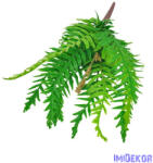  Páfrány műzöld bokor 29cm - Szeldelt