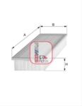 SOFIMA Filtru aer SOFIMA S 4830 A (S 4830 A) - fixbox