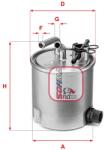 SOFIMA Filtru combustibil SOFIMA S 5394 GC (S 5394 GC) - fixbox