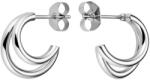 Rosefield обеци сребърен цвят Double Hoops JEDHS-J576 Rosefield | Lilav | ЖЕНИ | ЕДИН РАЗМЕР