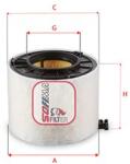 SOFIMA Filtru aer SOFIMA S 7G31 A (S 7G31 A) - automobilus
