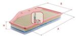 SOFIMA Filtru aer SOFIMA S 3C74 A (S 3C74 A) - automobilus