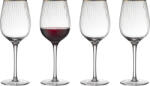 LyngbyGlas Pahare cu picior pentru vin roșu Palermo Gold 400 ml 4 buc (27579) Pahar