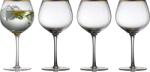 LyngbyGlas Pahare pentru gin tonic Palermo Gold 650 ml 4 buc (12061) Pahar