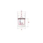 SOFIMA Filtru ulei SOFIMA S 3273 R (S 3273 R) - fixbox