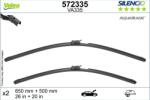 Valeo lamela stergator VALEO SILENCIO AQUABLADE SET 572335 (572335)