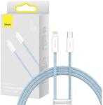 Baseus Dynamic Series USB-C-Lightning kábel, 20 W, 1 m (kék) - kontaktor