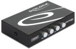 Delock USB 2.0 4 portos manuális switch (87634)