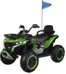  Gyerek 4x4 akkumulátoros quad, 12V, távirányítóval, zöld (21887)