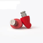 Flare Тапи за уши Titanium Red Earshade Pro шумоизолиращи