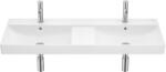 Roca Ona Double 120x46 cm Fineceramic matt white (A32768B620)