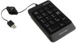 A4Tech TASTATURA numerica A4TECH Fstyler, 18 taste, USB, 70cm retractabil, compact design, grey, FK-13-GR (timbru verde 0.8 lei) (FK-13-GR) - pc-ieftin