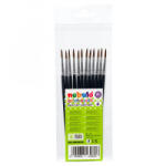 Nebulo Ecset 4-es festett nyéllel 12 db/csomag, (HE-1-4-F) (HE-1-4-F)