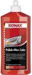 SONAX Pasta Polish Auto Pasta Polish cu Ceara Sonax Nano Pro, Rosu, 250ml (296441) - 24mag