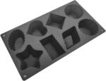 Vergionic 8006 Szilikon desszertforma, 8 db (ver8006)