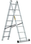 IRIS TOOLS HL-200 2x7 Lépcsős Alumínium Létra, Összecsukható, 125 kg Teherbírás, EN 131