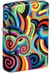 Zippo öngyújtó Rick Rietveld 46491 (ZIPPO RICK RIETVELD 540 DESIGN öngyújtó SÖTÉTBEN VILÁGÍT 46491 örvények)