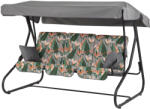 Patio Sorrento hintaágy szürke/virágos (5907078476445)