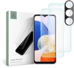 Tokgalaxis Üvegfólia Samsung Galaxy A14 4G / LTE (A145) - TECH-PROTECT Supreme - 2 db üvegfólia + 1db fekete keretes kamera védőkeret (TG-FD9490713931776-2)