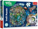 Trefl Puzzle Trefl cu 100 de piese - Trefl în spațiu (16496) Puzzle