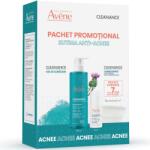 Avène Cleanance csomag: Akne-hajlamos bőrre való, bőrhibákat csökkentő koncentrátum Comedomed 30 ml + Tisztító gél zsíros, akne-hajlamos bőrre 400 ml