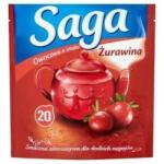 Saga Gyümölcstea Saga Tőzegáfonya 20 Tasak x 1, 7 G (8714100818916)