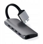 Satechi Type-C Dual Multimedia Dual Usb-c Pd adapter 60W Usb-a Hdmi 4K (ST-TCDMMAM)