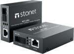 Stonet NFC-20A, 10-100Mbps RJ45 към 100Mbps SM SC влакно, 20км (NFC-20A)
