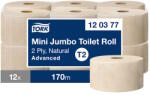 Tork Toalettpapír fehér cellulóz Puha Jumbo 2 rétegű 12 db Tork 120377 (120377)