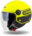 Cassida Motoros bukósisak Cassida Handy Plus Linear matt fluoreszkáló sárga/fekete L (59)