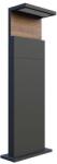 PANLUX LED Kültéri lámpa NATURA LED/12W/230V 4000K 60 cm IP65 barna/antracit PN42300007 (PX0381)