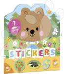 Janod Matricás könyv Erdő The Forest Stickers Book Janod 7 sablon 18 hó-tól J09200 (J09200)