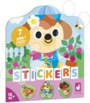 Janod Matricás könyv Kert The Garden Stickers Book Janod 7 sablon 18 hó-tól J09199 (J09199)
