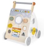 Janod Fa készségfejlesztő járássegítő Multiactivity Baby Walker Sweet Cocoon Janod többfunkciós 12 hó-tól (J04410)