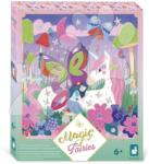 Janod Midi Kretív Szett Hab matricák és világító homok Varázslatos tündérek Foam Stickers and Phospho Sand Magic Fairies Atelier Ja 5 kép 6 évtől J09174 (J09174)