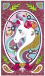 Janod Midi kreatív készlet színes homok Egyszarvú Glitter Unicorns Atelier Janod csillámokka 7 évtől J07883 (J07883)