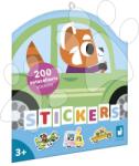 Janod Matricák Közlekedési eszközök Vehicles Stickers Janod 200 drb J09196 (J09196)