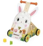 Janod Fa járássegítő Nyuszi Rabbit Baby Walker Janod többfunkciós 12 hó-tól (J03326)