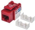 Intellinet Keystone Jack Cat6 Punch-down UTP rot (210614) (210614)