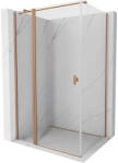 Mexen Mist T душ кабина с врати 115 x 70 см, прозрачен, четкана мед - 8A4T-115-070-65-00 (8A4T-115-070-65-00)
