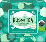 Kusmi Tea Зелен чай био Organic Cucumber-Mint в муселинови торбички 20 бр (21105A1120)