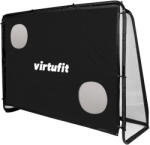 VIRTUFIT Focikapu célzó fallal - 220 x 170 cm fehér|fekete