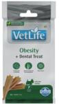 Vet Life Natural Diet Dog Jutalomfalat Obesity Adult Mini 60g - petguru