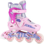 NILS Extreme Gyermek állítható görkorcsolya Filo NA13102 Nils Extreme 26/29 fehér|rózsaszín