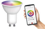 EMOS GoSmart LED lámpa GU10 (4.8W/200°) FullColor (RGB+CCT) dimmelhető (ZQW832R)