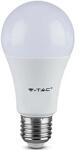 V-TAC E27 LED lámpa (8.5W/200°) Körte A60 - természetes fehér ( 217261)