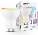 Modee Smart LED lámpa GU10 (4.7W/110°) állítható RGB+CCT és fényerő Wi-Fi vezérléssel (MSL-GU104,7WRGB)