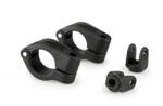 Puig Clamp set PUIG 20831N 25, 5 mm Negru (MTP359703)