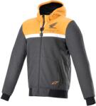 Alpinestars Hanorac motocicletă Alpinestars Chrome Street Hoodie Honda negru-gri-portocaliu (AIM100-916)