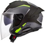 LS2 Casca de motociclete deschisa LS2 OF618 Verso II Air negru-galben fluo (LS366182053-MASTER)